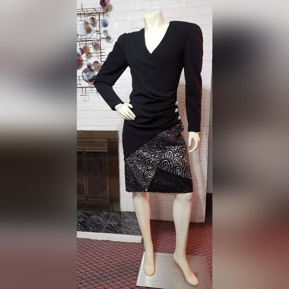 AFTER FIVE by Julie Duroche | Wool Cocktail Dress - Picture 3 of 16